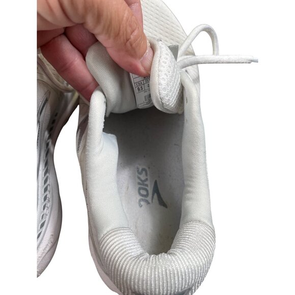 Brooks Adrenaline GTS 20 Womens White Running Shoes Size 9.5B SKU 8562 - Picture 8 of 11